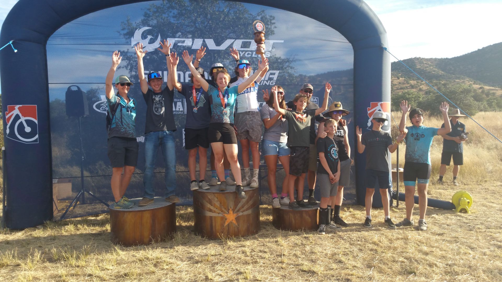 White Mountain Composite Biking team